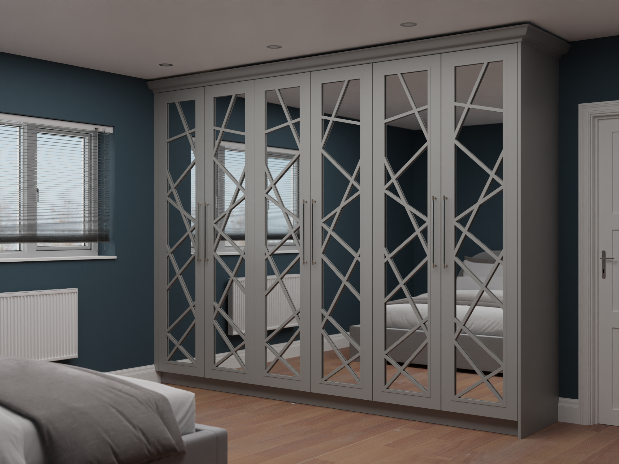 Made to shop measure mirror doors