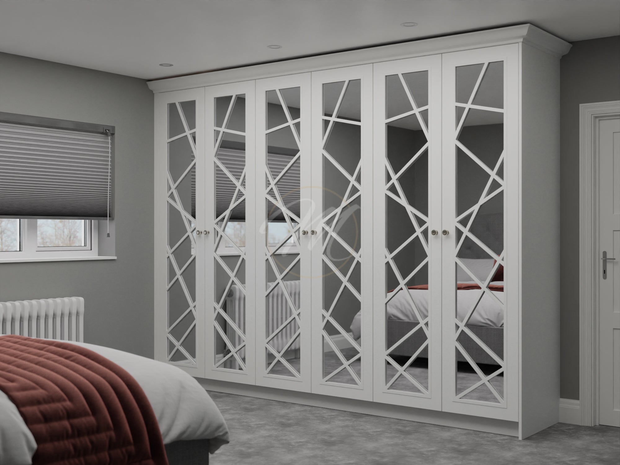 Monaco - Made to Measure Mirror Wardrobe Door
