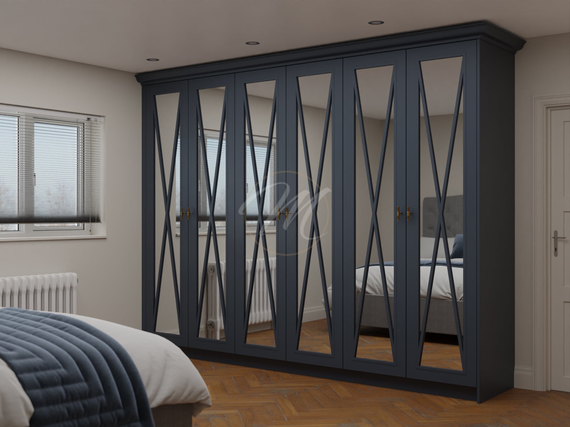 Naples - Made to Measure Mirror Wardrobe Door