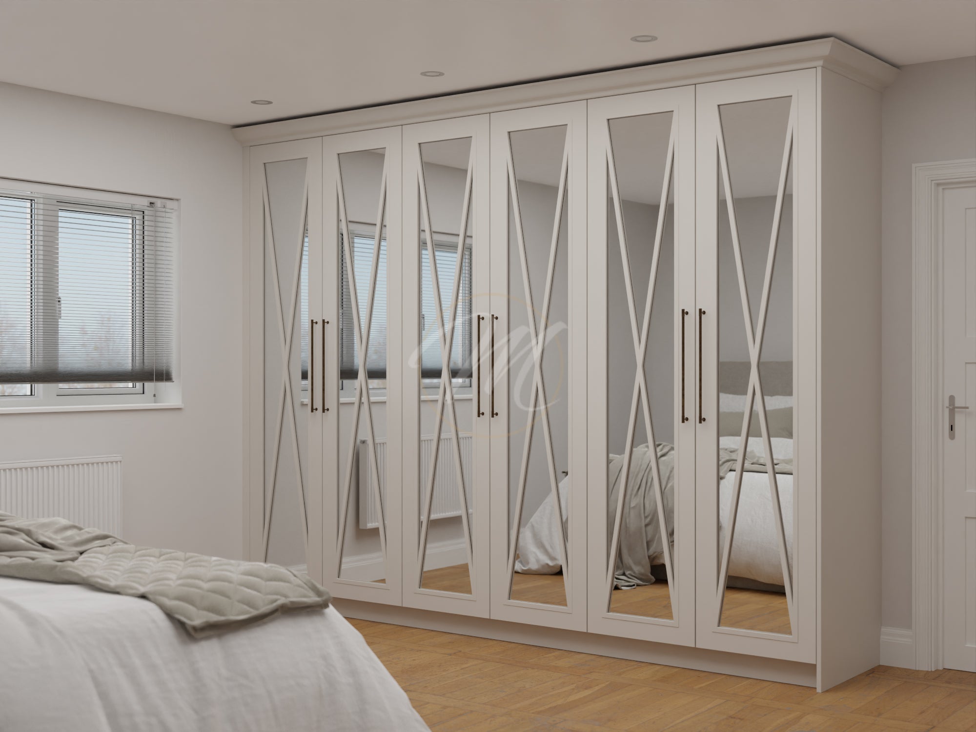 Naples - Made to Measure Mirror Wardrobe Door